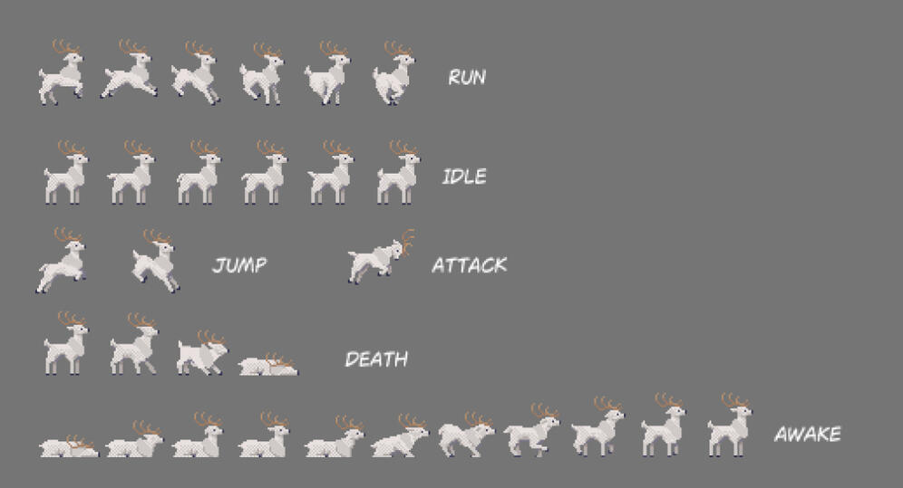 Stag Sprites Stag Sprites